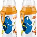 NUK Finding Dory Active Cup 10oz, 2 Count (Pack of 1) – BPA Free, Spill Proof Sippy Cup