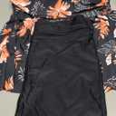 B2prity Tankini Swimsuits for Women Tummy Control Two Piece Modest Bathing Suits Floral Skirt Top with Boyshorts Size L