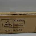 MAIKAILUN Industrial Pipe Clothes Rack with Wood Shelf, 42" Long Wall Mounted Clothing Rack with Hanging Rod for Laundry Room, Heavy Duty Pipe Shelves, Closet Storage, Retail Boutique Display