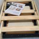 Dog Stairs/Ramp for Bed, Wooden 2-in-1 Foldable Pet Stairs & Ramp (3 Steps)