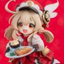G-I Klee Mini Figure PVC Anime Game Character Desktop Ornaments Gift | G-I Klee Figure PVC Mini Anime Game Alatus 5-Star Pyro Catalyst Character Desktop Ornaments Gift