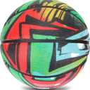 AND1 Supreme Grip Rubber Basketball: Official Regulation Size 7 (29.5 inches) - Deep Channel Construction Streetball, Made for Indoor Outdoor Basketball Games