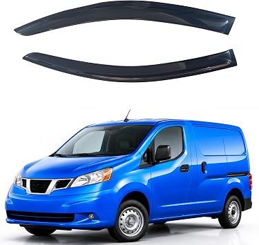 IG Window Visors Fit for 2014-2019 Nissan NV200 Taxi, Out-Channel Rain Guards Vent Wind Deflectors 2PC, Truck Accessories for 2014-2019 Chevrolet/Chevy City Express
