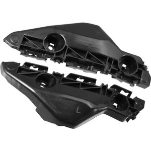 ACROPIX 1 Pair Bumper Mounting Support Bracket Compatible for Toyota Yaris 2007-2012, Left Right Bumper Retainer Set Plastic Black Car Parts