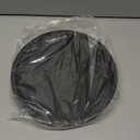 Black Wooden Decorative Tray for Home Decor Sink Vanity Trays Bathroom Accessories Perfume Soap Trays Countertop Wood Riser for Kitchen Counter Candle Pedestal Stand Round Coffee Table Tray