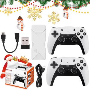 ZWXYVUT Retro Game Stick-2025 GD10 PRO Game Stick Console 2.4G Double Wireless Controller Game 4K 41000 Games 128GB Retro Games Christmas Gift