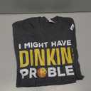 Cool Pickleball Design for Men Women Dink Pickleball Player T-Shirt Small