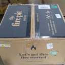 TIKI Patio Fire Pit Bundle  25-Inch Smokeless Wood Burning Outdoor Fire Pit for Backyard, Patio, Deck & Garden with Removable Ash Pan, Stand & Weather-Resistant Cover  Modern Black Stainless Steel