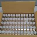 FOOCHY 60 Pack Clear Hand Sanitizer Bottles Empty Plastic Refillable Flip-Top Bottles for Hand Sanitizer Shampoo Lotion,etc - No BPA/Parabens, 60ml/2oz