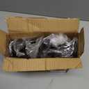 Black Plastic Bottle | Refillable Wall Mount Liquid Soap Dispenser with No Drill Brackets | 16 oz Hand Soap and Lotion for Every Bathroom | Two Bottles (Black Set 2)