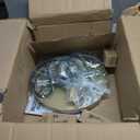 12" Boho Natural 3-Light Boho Chandeliers for Kitchen Island Hand-Woven Boho Rattan Chandeliers Dimmable Adjustable Hanging Chandelier for Dining Room Living Room HallywayBulb Incl.