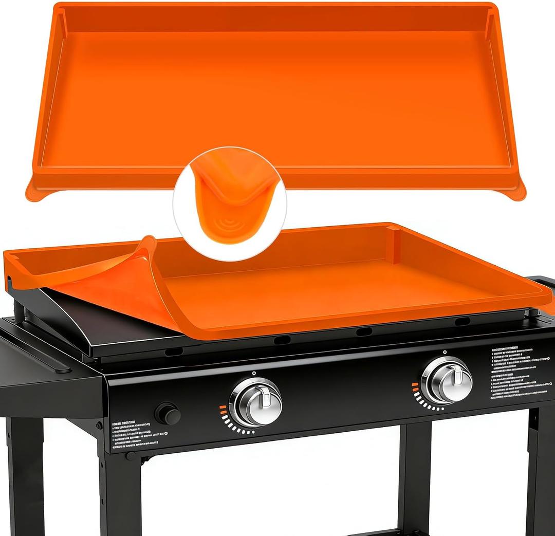 36" Silicone Griddle Mat for Blackstone Grill, Heavy Duty Grill Mat Cover, Non-Stick Rubber Cooking Mats for Griddle Top Protection, Grill Accessories