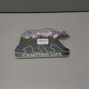 MOTERMATE Woodland Bear Camping Life Sign Decor, Rustic Cabin Lodge Wall Hanging Decor for Home, Camping Signs, Bear Forest Front Porch Door Decor, Camper Decor for Inside,Camper Must Haves,8x10 Inch