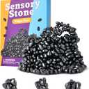 550pcs Fidget Toys for Adults & Teens, Stress Relief Sensory Toys for Autism ADHD Anxiety, Weak Magnetic Putty, Desk Fidgets Toys for Office, Adults Gifts (Black)