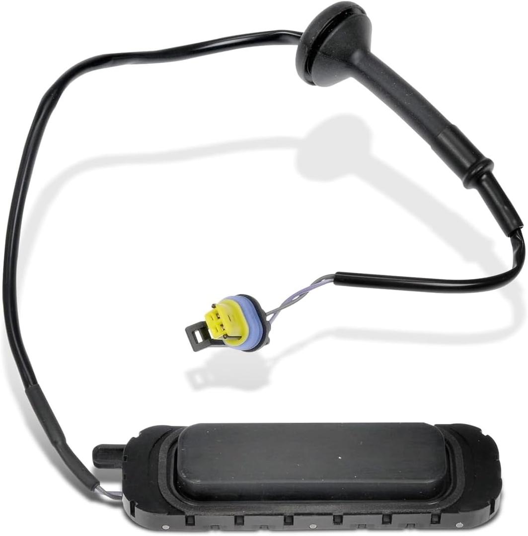 Liftgate Release Switch, Precise Fit Tailgate Switch Button Harness Connector, Plug-and-play Anti-rust Original Standard Replacement 15106857, Compatible with Chevrolet GM Cadillac (Black)