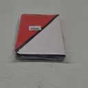 Card Binder  4 Pocket Zipper Collection Album, Premium PU Holder, Double-Sided Display for 400 Cards, Includes 5 Hard Plastic Sleeves for Game Cards, Sports Cards