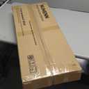 5 Tier Bookshelf with Drawer, Tall Narrow Bookcase with Shelves, Wood and Metal Bookshelves Storage Organizer, Industrial Display Standing Shelf Unit for Bedroom, Living Room, Rustic Brown