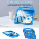 YRH Kids Case for iPad Air 13-in. M4/M3/M2 (2026/2025/2024), for iPad Pro 13-in. M5/M4 (2026/2024), for iPad Pro 12.9-in., Blue