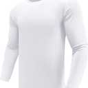 Men's 1, 3 or 5 Pack Performance Long Sleeve T-Shirts, UPF 50+ Sun Protection Shirts, Athletic Gym Workout Shirts for Running