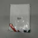 Christmas Poinsettia Swag Curtain Valance for Kitchen, Retro Cardinals Light Filtering Short Swag Topper for Windows Bedroom Bathroom Privacy Added Rod Pocket Design, 28"Wx36"L-2PCs, Red and White