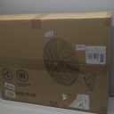 20 Wall Mount Fan 7000 CFM High Velocity Wall Industrial Fan 120 Oscillating Fans 3-Speed for Household, Commercial Use - ETL Listed, Black