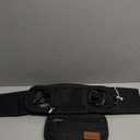 Momcozy Universal Stroller Organizer with Insulated Cup Holder Detachable Phone Bag & Shoulder Strap, Fits for Stroller like Uppababy, Baby Jogger, Britax, BOB, Umbrella and Pet Stroller (Black)