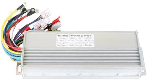 48-72V Brushless Motor Speed Controller DC 1500W Scooter Controller Replacement for E-Bike Scooter Motor Controller