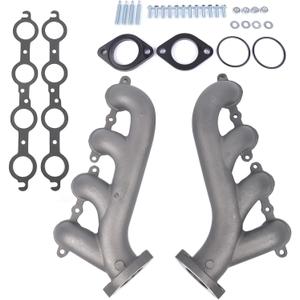 Engine Swap Cast Iron Manifold Replacement for Chevy LS1 LS2 LS3 4.8 5.3 6.0 9988-R-BLEM