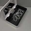 KING&DUKE Phone Sanitizer, UV Sanitizer Box with 360 UV-C Light, Portable UV Phone Sanitizer for Cell Phone, Keys, Glasses, Earphones  White