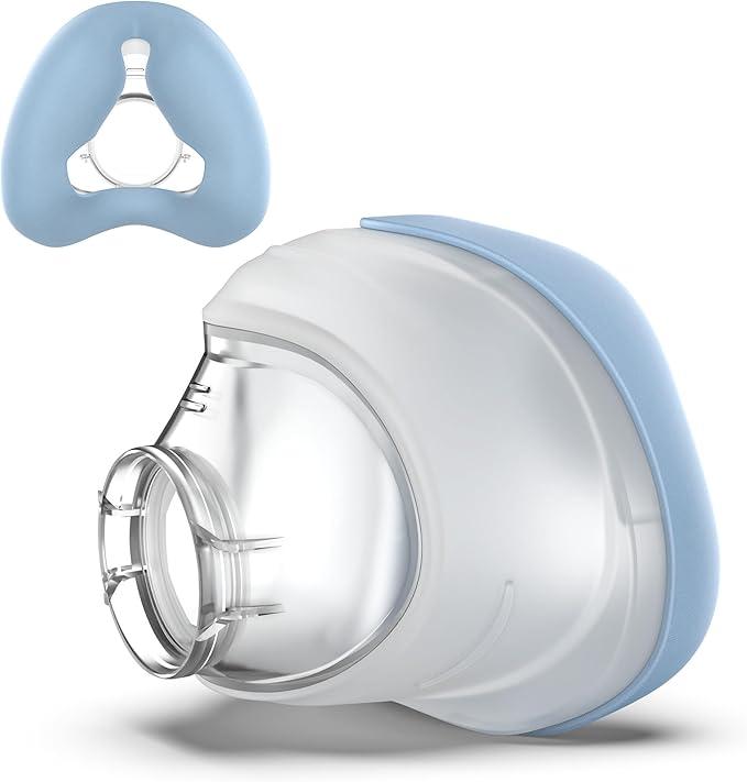 Fabric Cushion for Airfit N20 & for Airtouch N20 - with Soft Breathable Fabric Cover for Cozy Fit & Secure Seal - IBEET Nasal Mask Cushion for N20 Medium