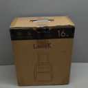 LUGGEX Underseat Carry On Luggage with Wheels, Stylish Lightweight Under Seat Luggage, Soft Sided Personal Item Suitcase for Short Trip (Cafe Latte, 16 Inch)