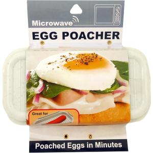 Jacent Microwave Egg Poacher, 1 EA