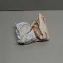 Gllquen Baby Bassinet Sheets Set 2-Pack, Breathable Cozy Bassinet Fitted Sheet Universal Fit Standard Mattress Oval Rectangle Cradle Baby Sheets for Baby Boy Girls Unisex 32"x16" (Sea Turtle)