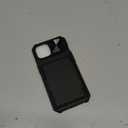 Vihibii for iPhone 13 Pro Max/iPhone 12 Pro Max Case with Card Holder (4 Cards) [RFID Blocking] & Slide Camera Cover, Military Grade Drop Protection, Rugged Back & Silicone Edge Wallet Case, Black