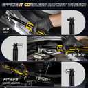 3/8" Cordless Extended Ratchet Wrench Compatible with Dewalt 20V Battery,Brushless Electric Ratchet Wrench Set with Variable Speed,8Pcs Sockets1/4" Adapter & 6" Extension Bar (Tool Only)
