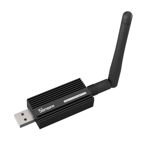 SONOFF Zigbee 3.0 USB Dongle Plus-E Gateway, Universal Wireless Zigbee USB Adapter with Antenna for Home Assistant, Open HAB, Zigbee2MQTT etc