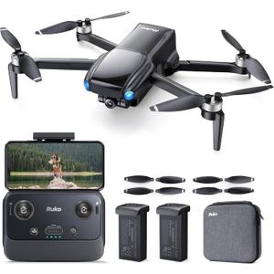 Ruko U11MINI Drones with Camera for Adults 4K, 70 Min 2 Batteries, Under 249g, Camera Drone with GPS TOF 9800FT Long Range Auto return for beginner
