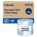 Cottonelle Professional Standard Roll Bulk Toilet Paper (17713), 2-Ply, White (60 Rolls of 451 Sheets, 27,060 Sheet Total)