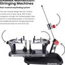 GAMMATennis Stringing Machine, 31.73 x 16.38 x 12.76 In
