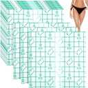 Lothee 40 Pcs Thigh Lift Tape Cellulite Adhesive Waterproof Body Lifting Tape for Saggy Skin Tummy Arms Inner Leg for Beauty Women(Curved Edge,4.72 x 4.72 Inch) (40 Count (Pack of 1))