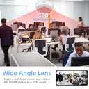 Security Camera Smoke Detector Hidden Camera 1080P WiFi Indoor Cam with Night Vision Motion Detection Real-Time Spy Camera for Home Office Safety