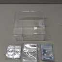 Travel Jewelry Box Clear Jewelry Case with 60 Jewelry Transparent Bags Display Jewelry Storage Organizer for Women Rings