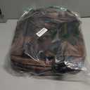 Shrrie Laptop Backpack for Women and Men, 15.6 Inch Vegan Leather Computer Backpack Professional Water-Resistant Casual Daypack for Work Business College Travel Office,Two-toned Brown