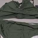 AI'MAGE Women's High Waisted Bikini Set Tummy Control 2 Piece Swimsuit for Women Push Up Twist Front Bathing Suit 2026 XL