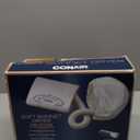 Conair Bonnet Hair Dryer, Soft Portable Bonnet Style Hair Dryer (1 Count (Pack of 1), White)