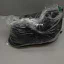 6ft Black Stretch Tablecloth for Rectangular Tables - Flared Wrap Design, Waterproof, Wrinkle-Resistant, Washable - Ideal for Weddings, Parties, Banquets & Table Protection (72" x 30" (Rectangular))