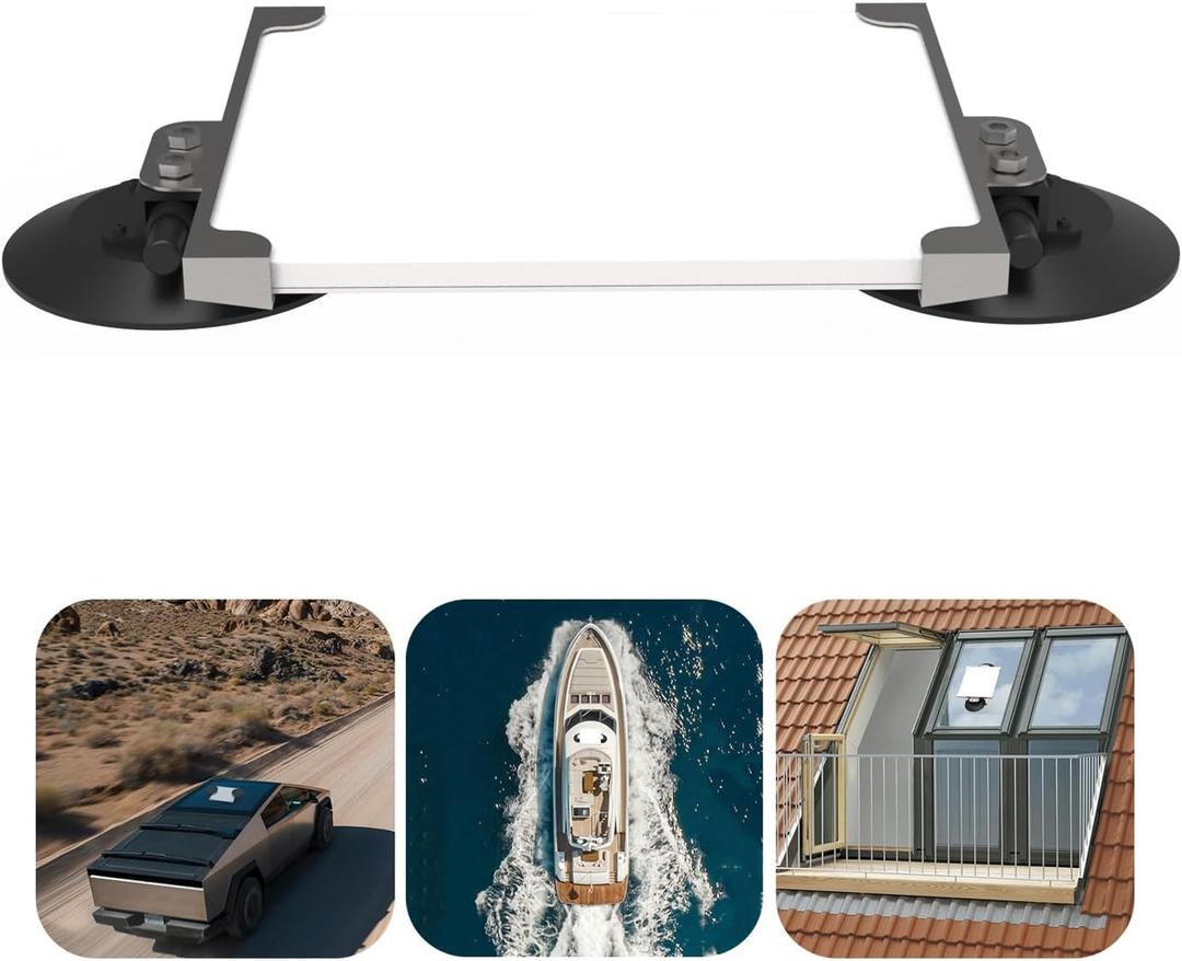 Starlink Mini Sunroof ,Starlink Mini Suction Cup Car Roof Mount for Car Sunroof and Windows,280 LB Suction Capacity for Use on Car and Ship Roofs, and Glass Surfaces