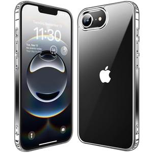 MOZOTER for iPhone 16E Case Clear 2025 Released,[Non-Slip] Shockproof Bumper Phone Cover,Slim Thin Cute Case for iPhone 16E-Clear, Set of 4