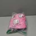 BIUGNVW Anime Pajamas Pants Women Cartoon Family Christmas Pajama Pants Kawaii Flannel Pajama Pants Black and Pink, X-Large