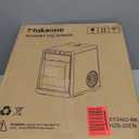 Maksone Countertop Nugget Ice Maker with APP Control, 44lbs/24H,Ready in 7 Mins,Crushed ice Maker,Sonic Pebble Ice Machine